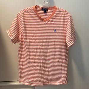xl boys Ralph Lauren striped t shirt